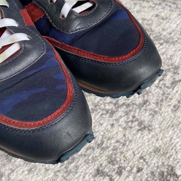 Jared Lang Camouflage Tech Camo Suede leather Sneakers size 9 in GUC size 42 - Picture 4 of 13